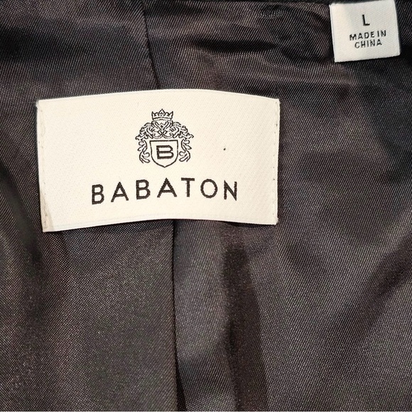 Aritzia BABATON Concept Blazer Black Size L - Picture 8 of 9